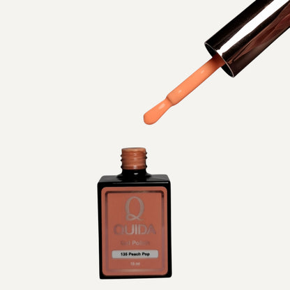 Quida Gel Polish 135 - Peach Pop Oranje - 15 ml