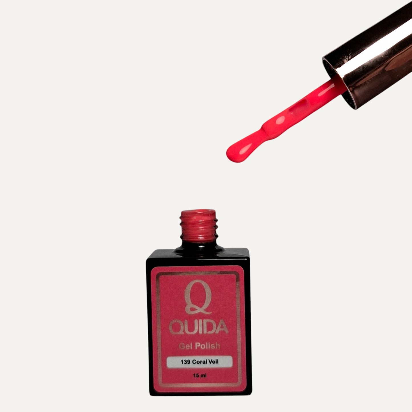 Quida Gel Polish 139 - Coral Veil Roze - 15 ml