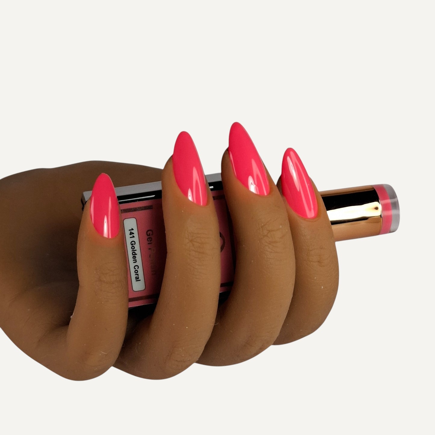 Quida Gel Polish 141 - Golden Coral Roze - 15 ml