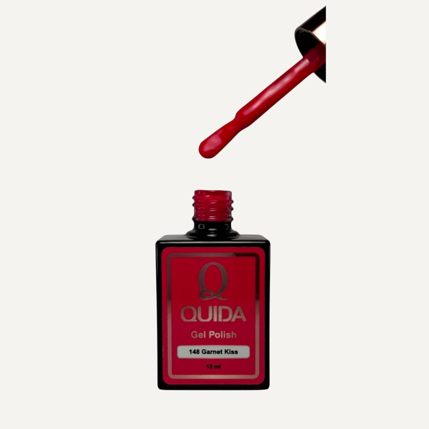Quida Gel Polish 148 - Garnet Kiss Rood - 15 ml