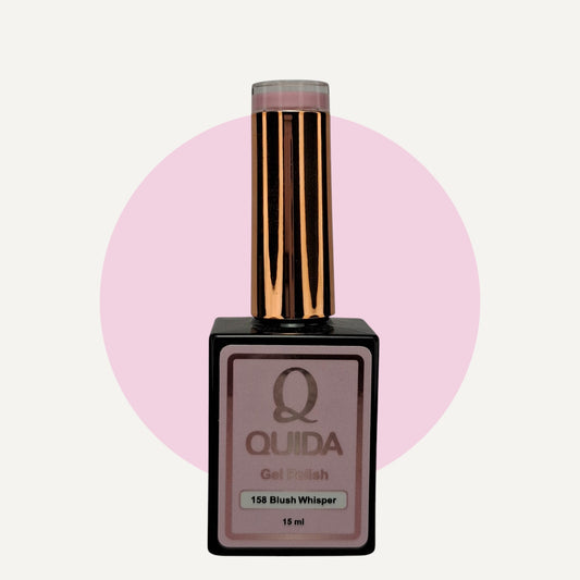 Quida Gel Polish 158 - Blush Whisper Roze - 15 ml
