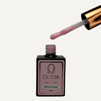 Quida Gel Polish 158 - Blush Whisper Roze - 15 ml