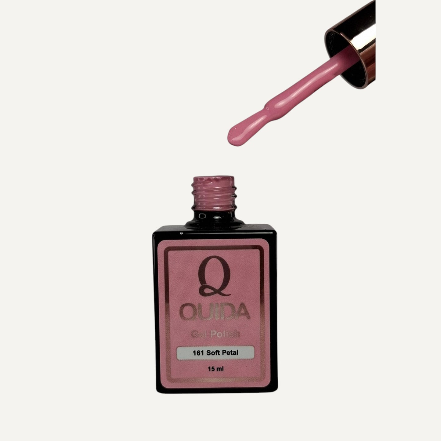 Quida Gel Polish 161 - Soft Petal Roze - 15 ml