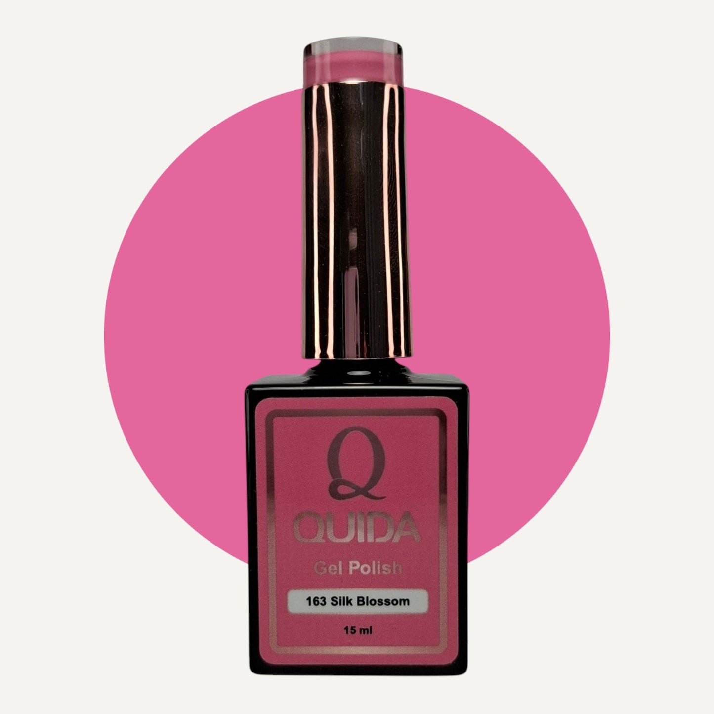 Quida Gel Polish 163 - Silk Blossom Roze - 15 ml