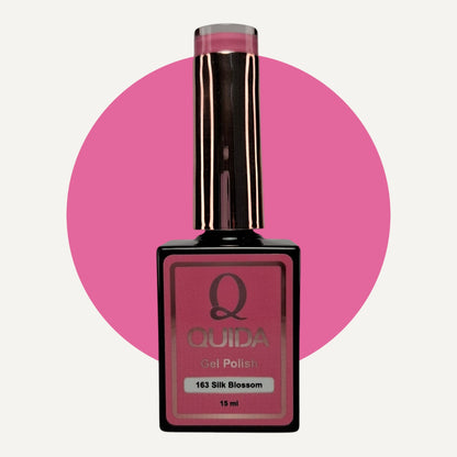 Quida Gel Polish 163 - Silk Blossom Roze - 15 ml