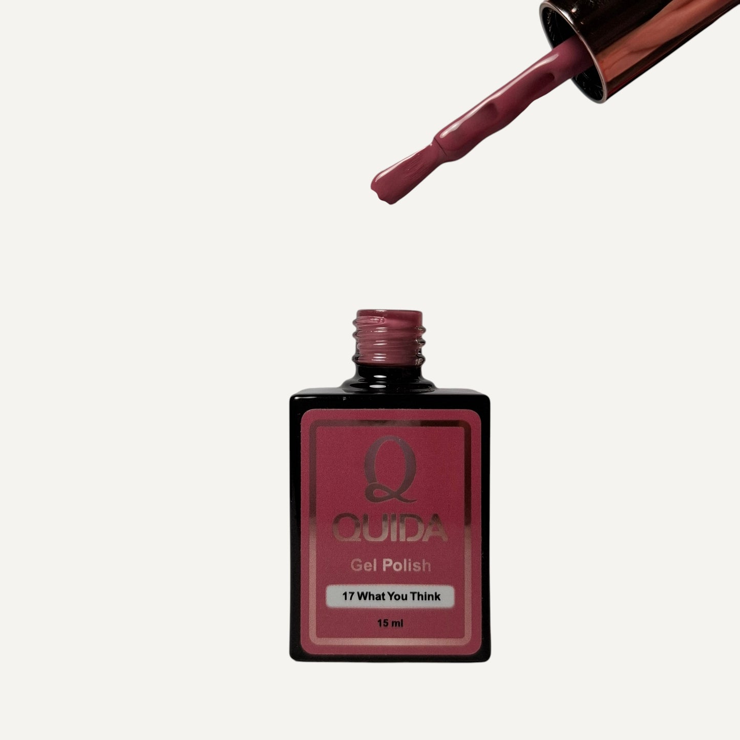 Quida Gel Polish 017 - What You Think Nude - 15 ml