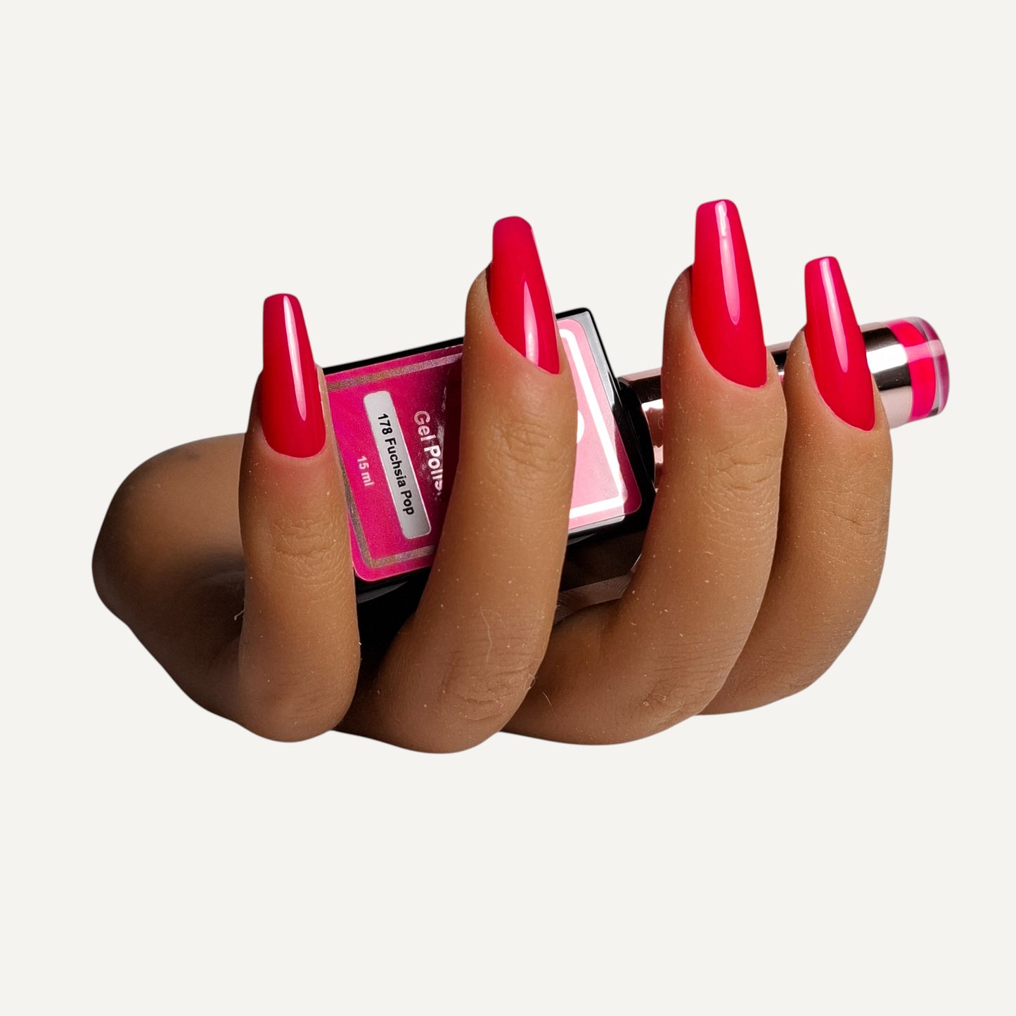 Quida Gel Polish 178 - Fuchsia Pop Roze - 15 ml