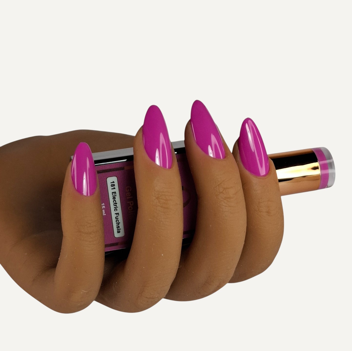 Quida Gel Polish 181 - Electric Fuchsia Paars - 15 ml