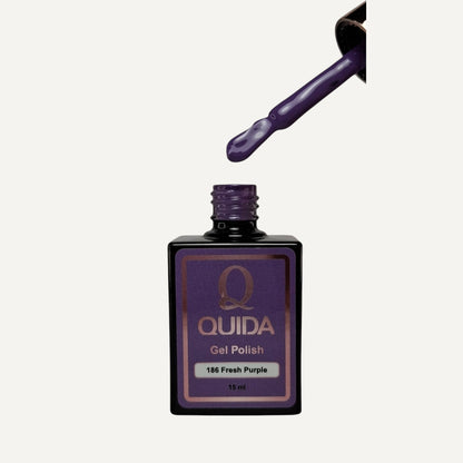 Quida Gel Polish 186 - Fresh Purple Paars - 15 ml