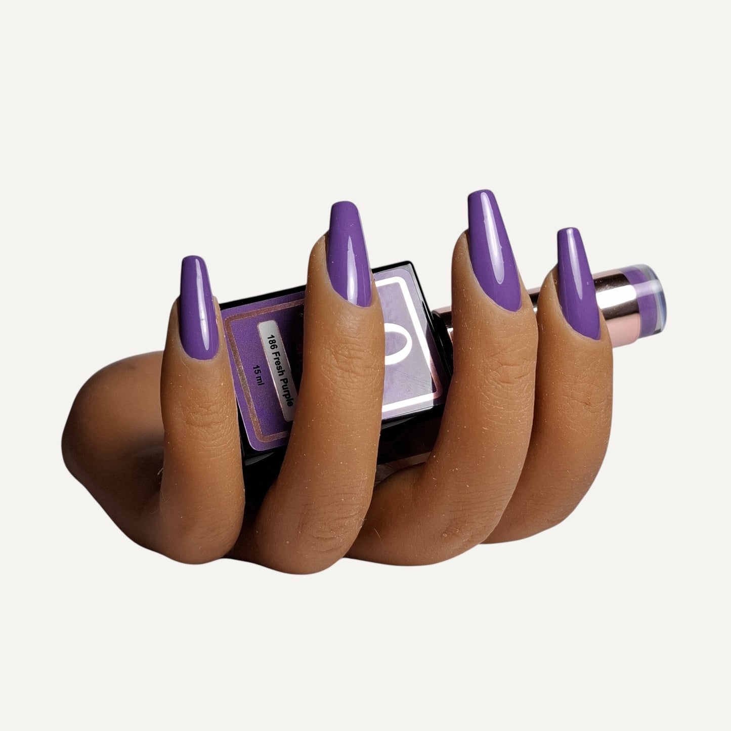 Quida Gel Polish 186 - Fresh Purple Paars - 15 ml