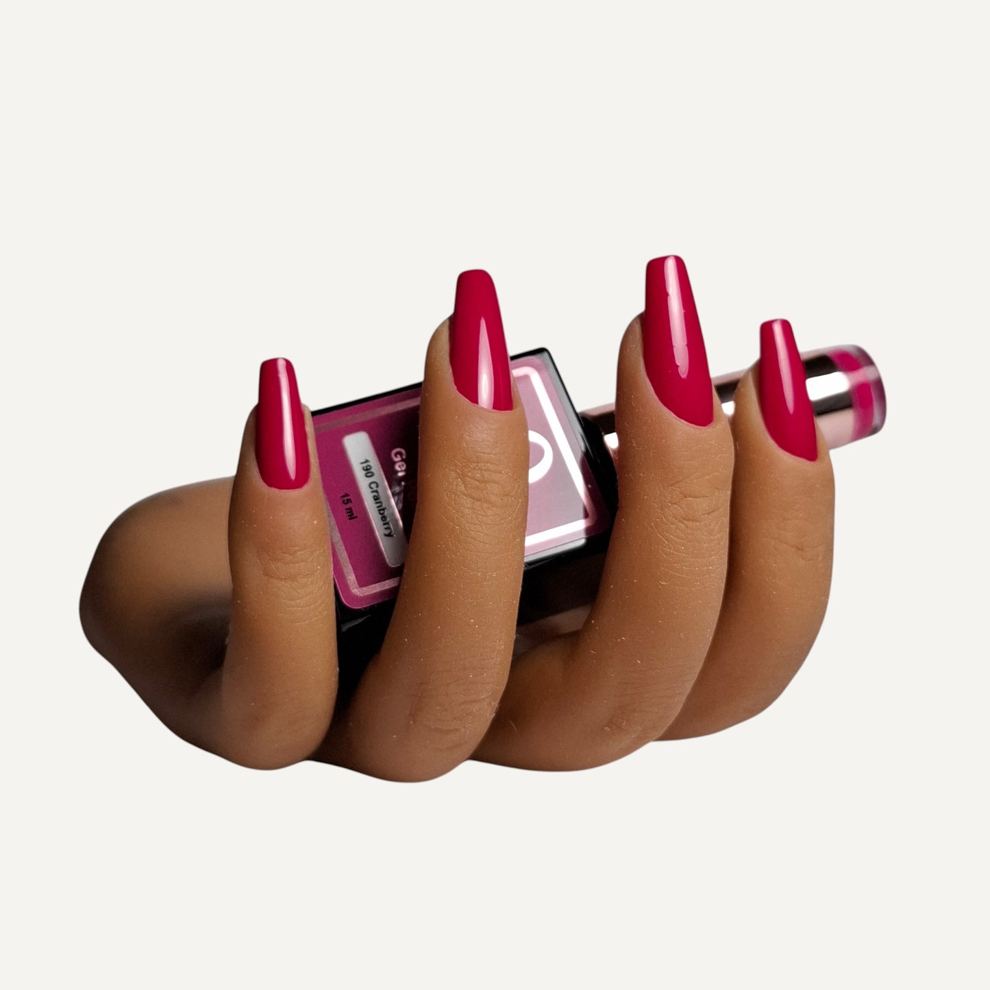 Quida Gel Polish 190 - Cranberry Paars - 15 ml