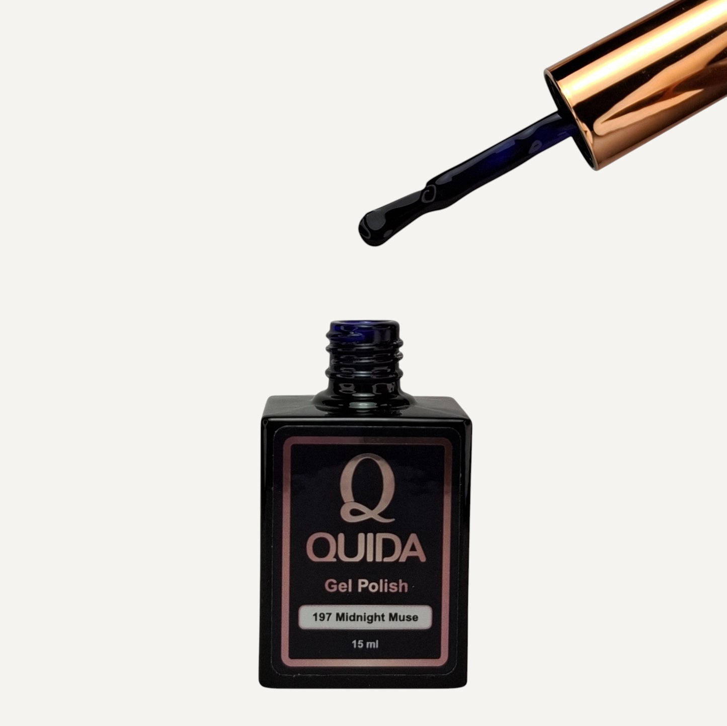 Quida Gel Polish 197 - Midnight Muse Blauw - 15 ml