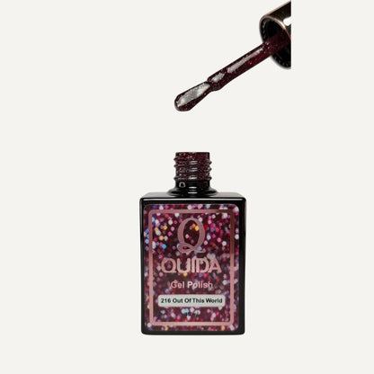Quida Gel Polish 216 - Out Of This World Paars - 15 ml