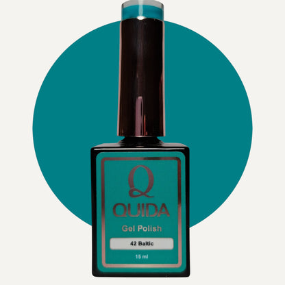 Quida Gel Polish 042 - Baltic Blauw - 15 ml