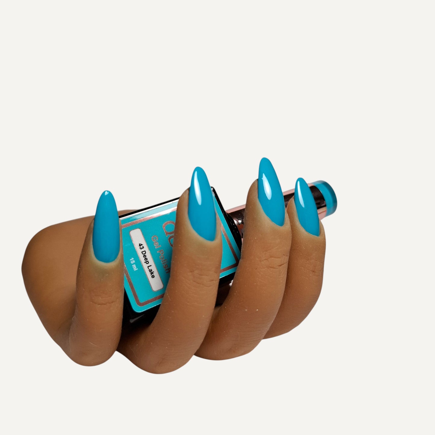 Quida Gel Polish 043 - Deep Lake Turquoise - 15 ml