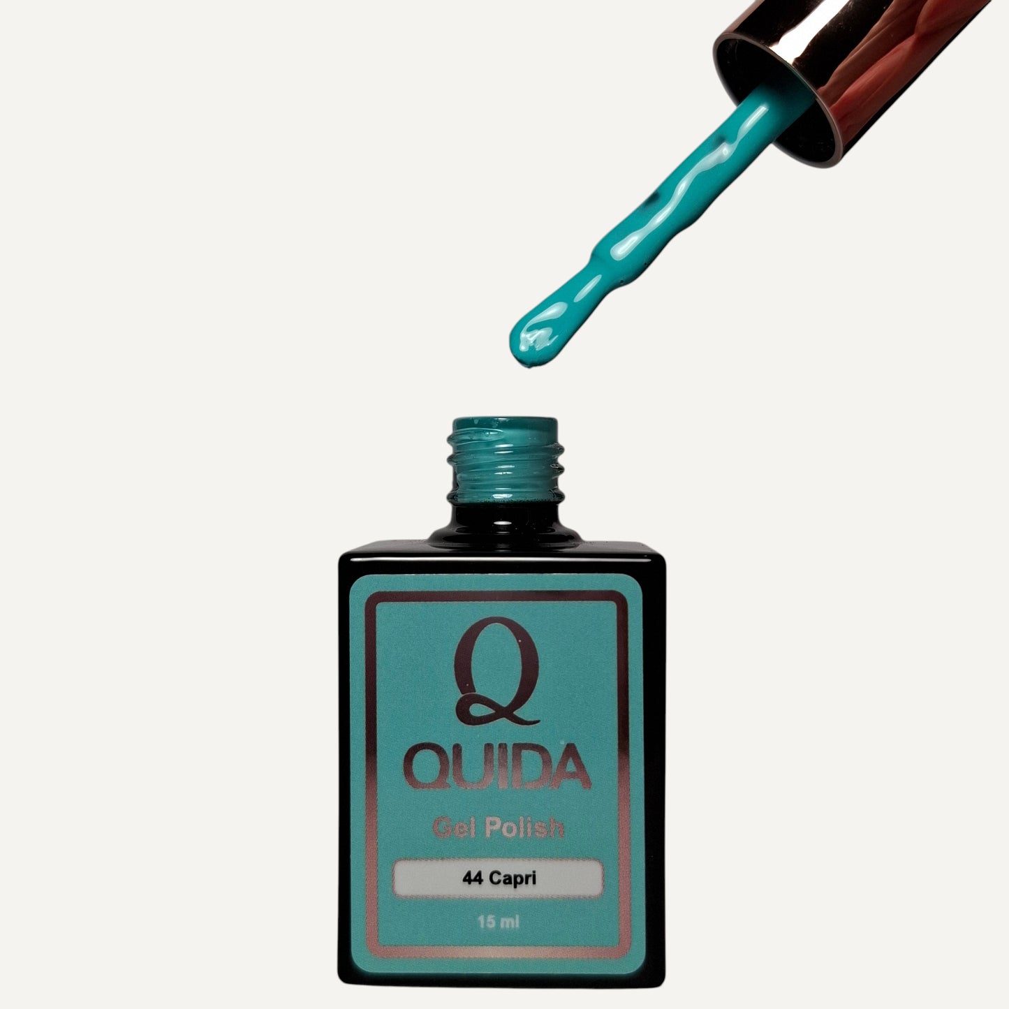Quida Gel Polish 044 - Capri Turquoise - 15 ml