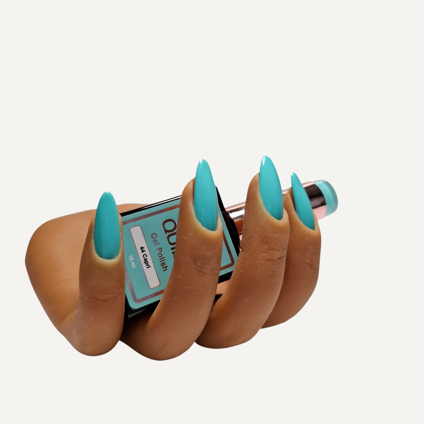 Quida Gel Polish 044 - Capri Turquoise - 15 ml
