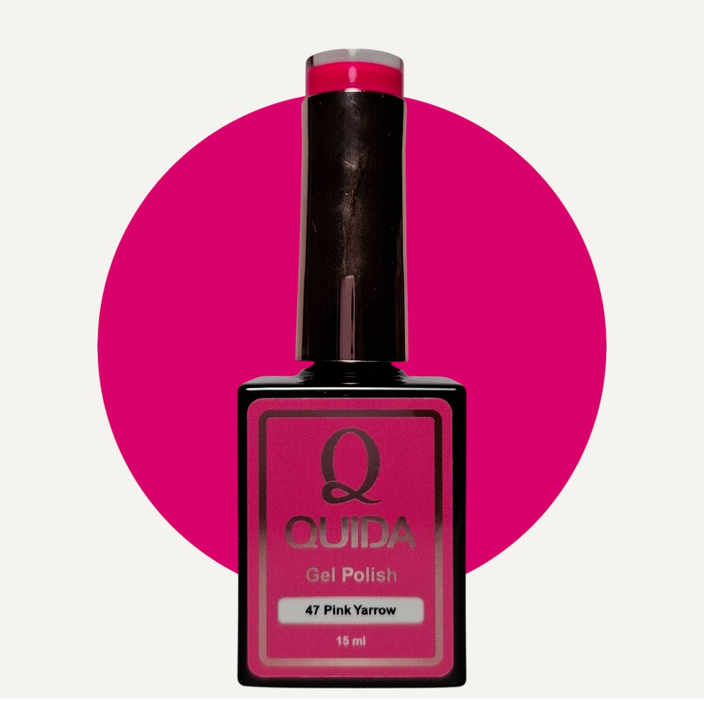 Quida Gel Polish 047 - Pink Yarrow Fuchsia Roze - 15 ml