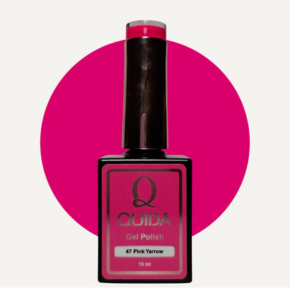 Quida Gel Polish 047 - Pink Yarrow Fuchsia Roze - 15 ml