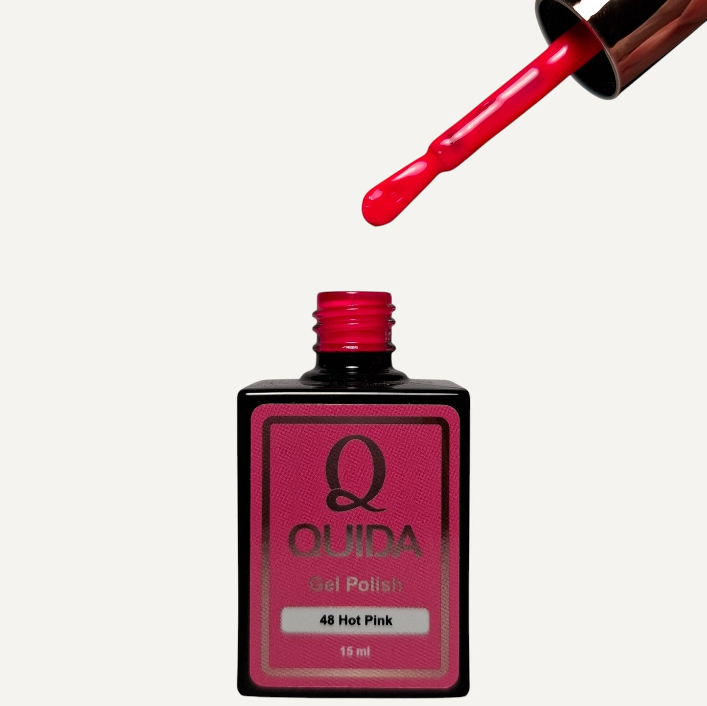 Quida Gel Polish 048 - Hot Pink Neon Roze - 15 ml
