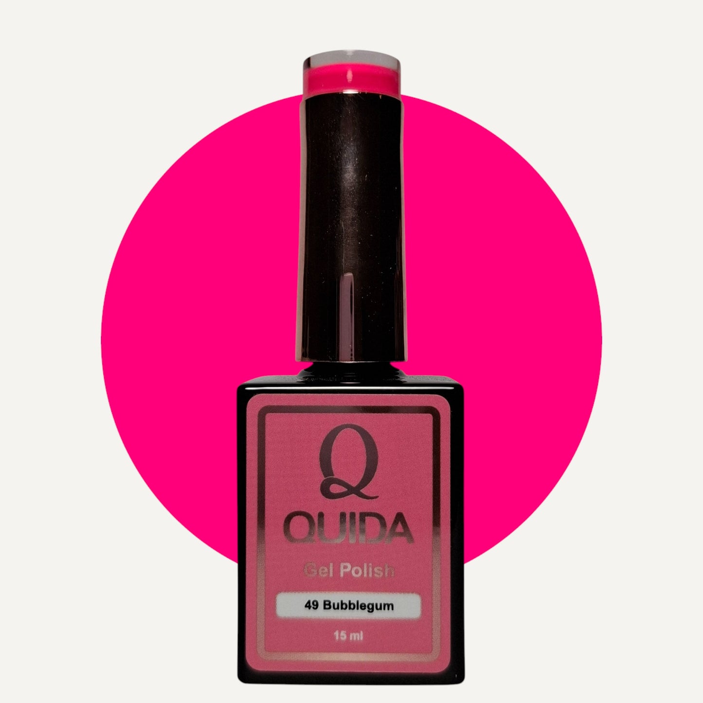 Quida Gel Polish 049 - Bubblegum Watermeloen Roze - 15 ml