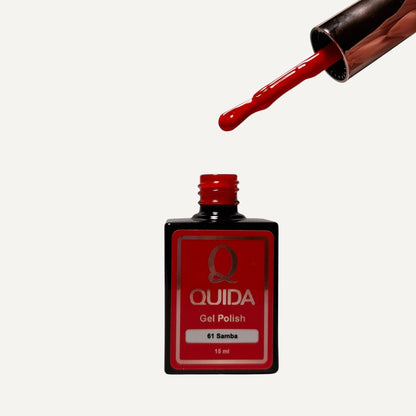 Quida Gel Polish 061 - Samba Rood Oranje - 15 ml