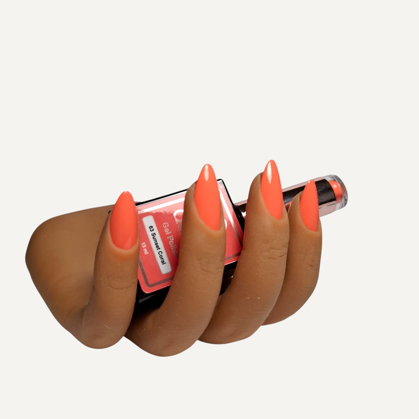 Quida Gel Polish 063 - Sunset Coral Koraal Oranje - 15 ml