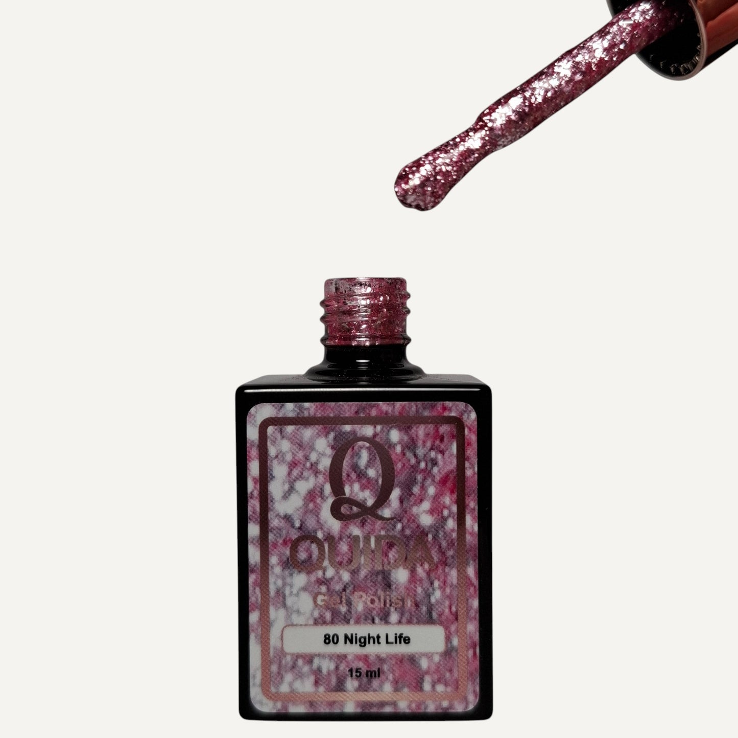 Quida Gel Polish 080 - Night Life Roze - 15 ml