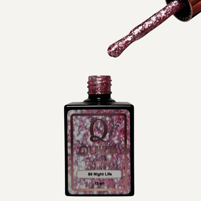 Quida Gel Polish 080 - Night Life Roze - 15 ml