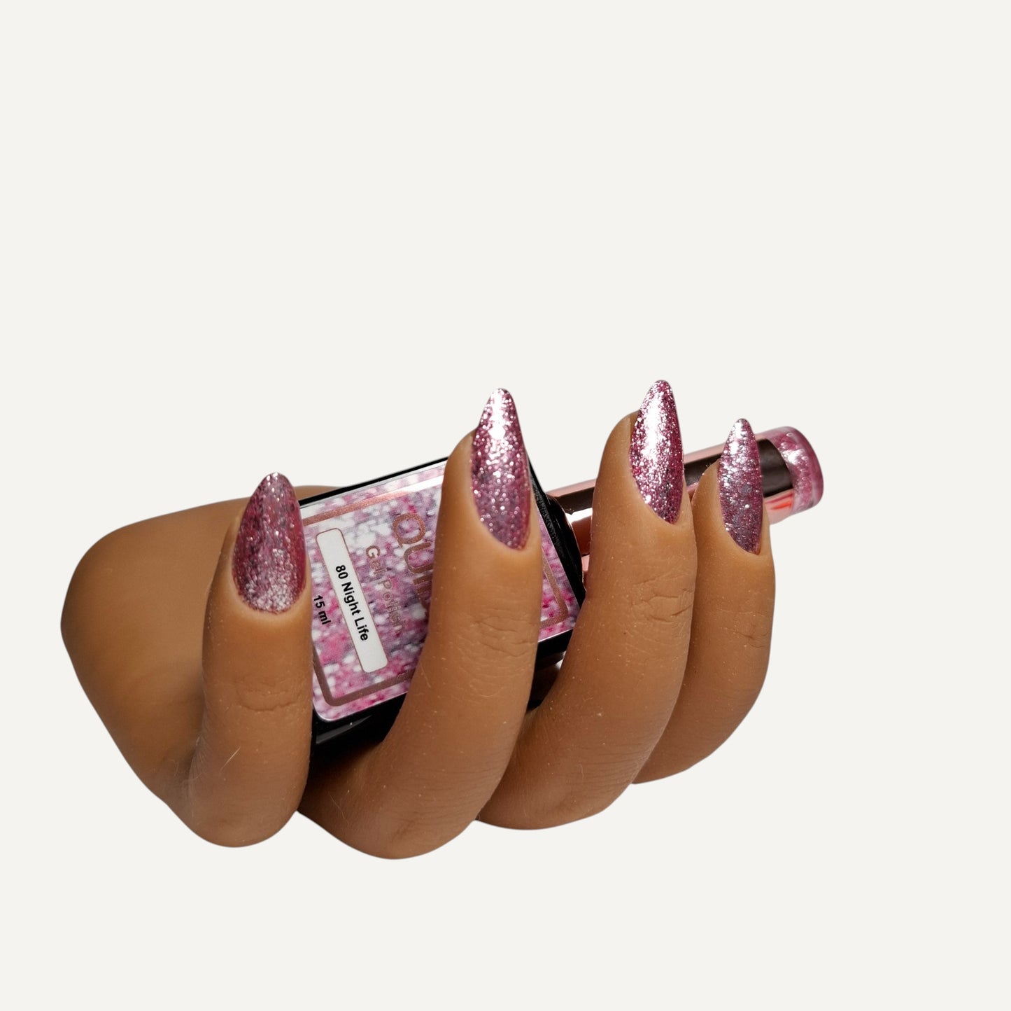 Quida Gel Polish 080 - Night Life Roze - 15 ml