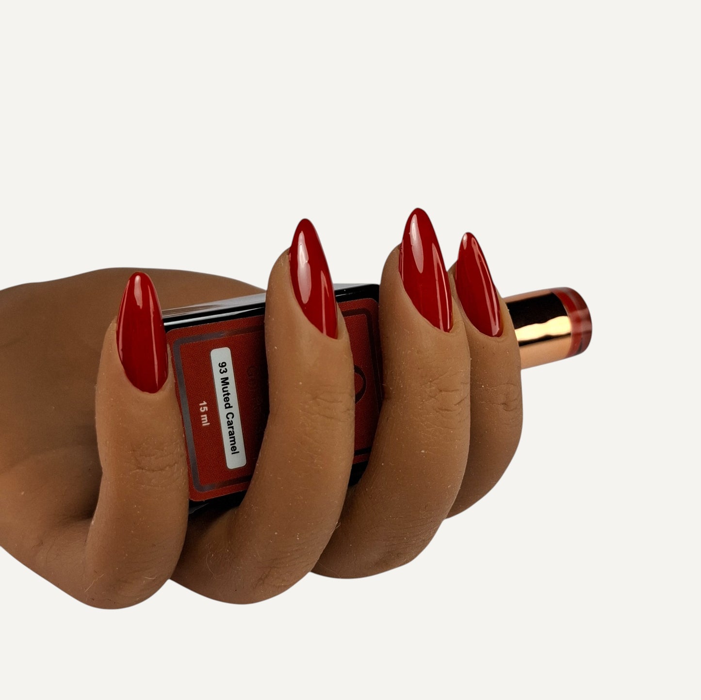 Quida Gel Polish 093 - Muted Caramel Rood Bruin - 15 ml