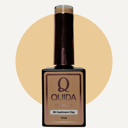 Quida Gel Polish 096 - Cashmere Clay Beige - 15 ml