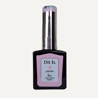 Dit Is. Gelpolish Ilse – Zacht Lichtroze | 15 ml