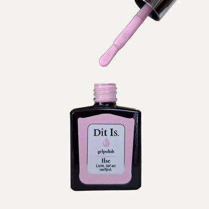 Dit Is. Gelpolish Ilse – Zacht Lichtroze | 15 ml