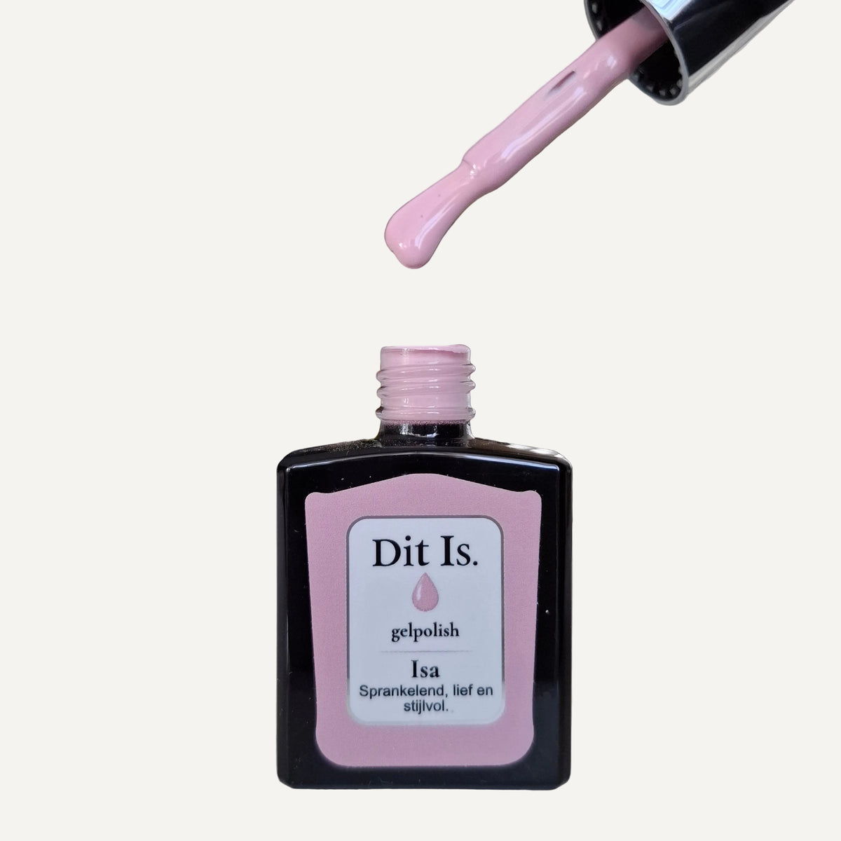 Dit Is. Gelpolish Isa – Zacht Lichtroze | 15 ml