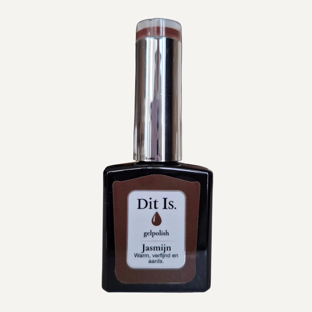 Dit Is. Gelpolish Jasmijn – Diep Warm Chocoladebruin | 15 ml