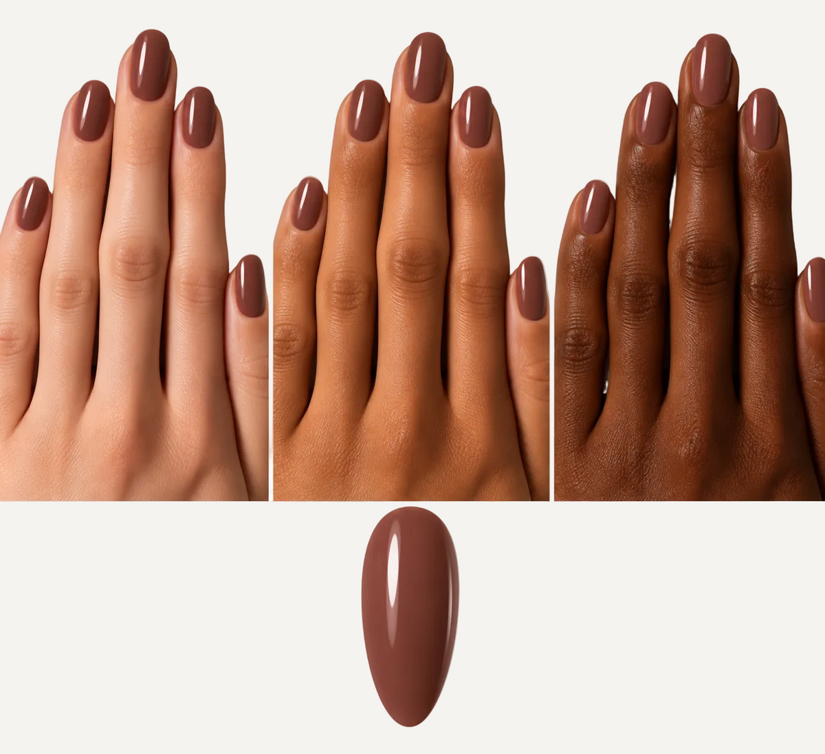 Dit Is. Gelpolish Jasmijn – Diep Warm Chocoladebruin | 15 ml