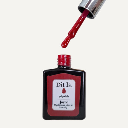 Dit Is. Gelpolish Joyce – Diep Bordeauxrood | 15 ml