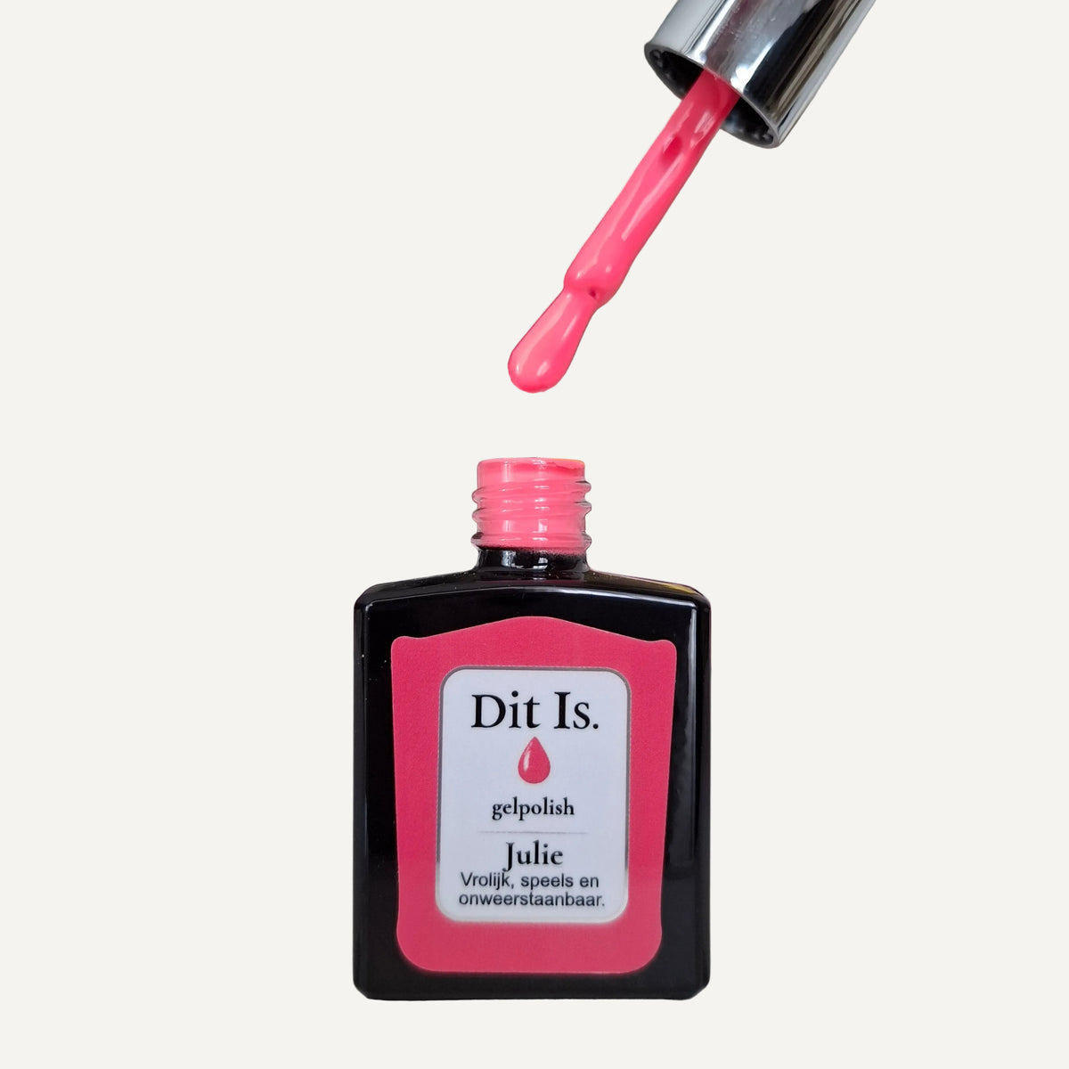 Dit Is. Gelpolish Julie – Levendig Framboosroze | 15 ml