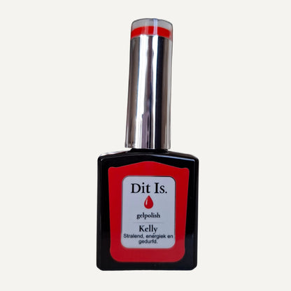 Dit Is. Gelpolish Kelly – Helder Signaalrood | 15 ml