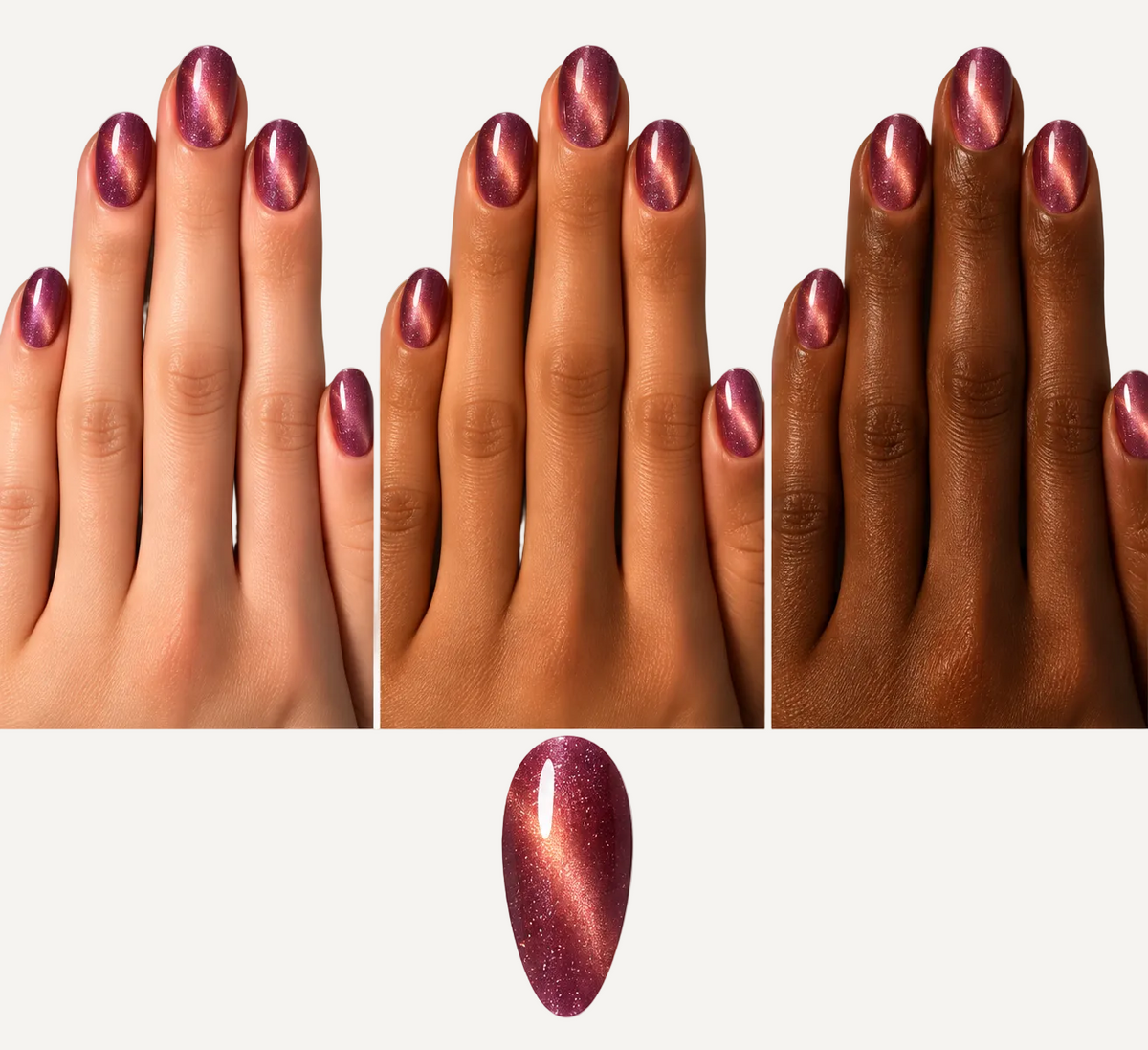 Dit Is. Cat Eye Gelpolish Lana – Warm Roodbruin | 15 ml