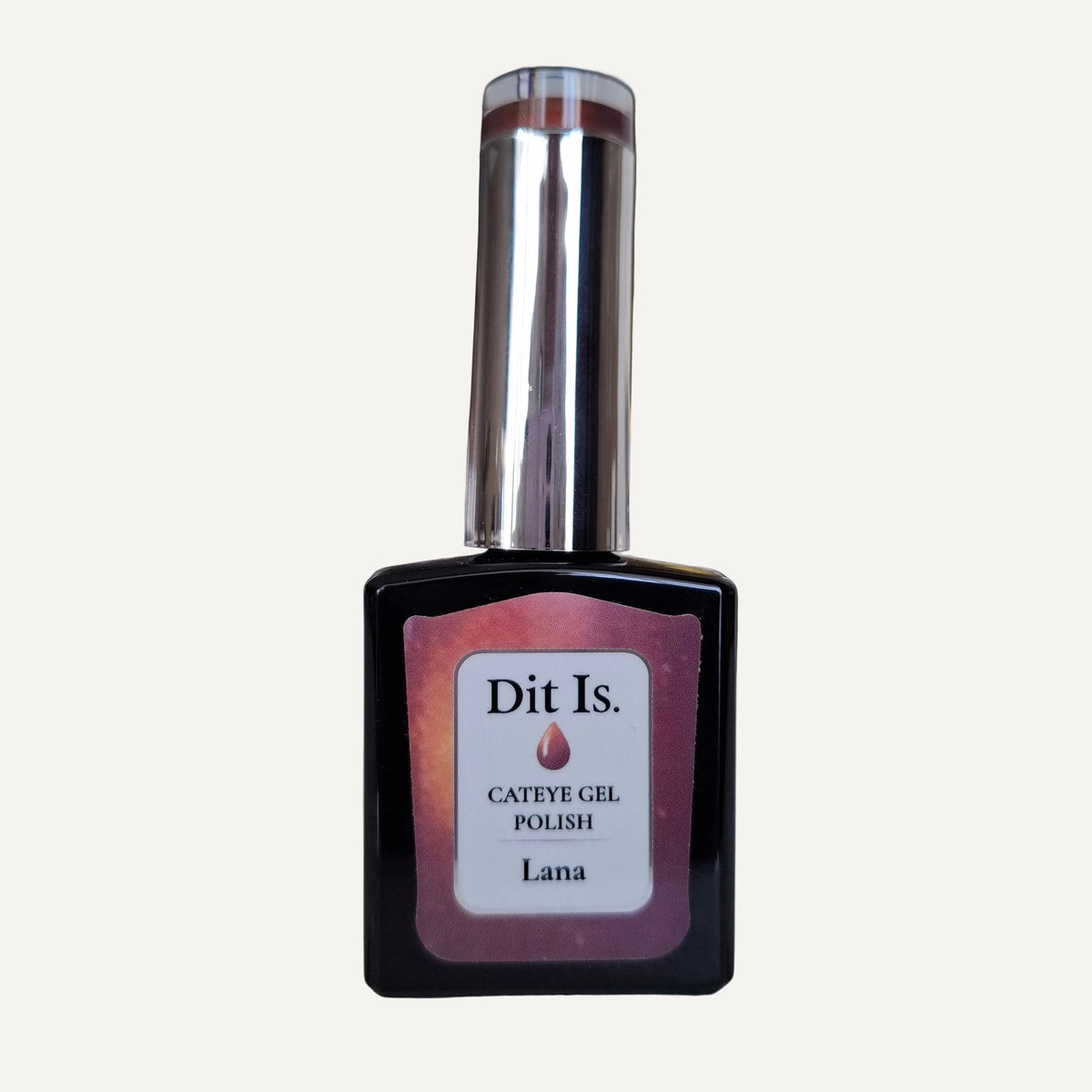 Dit Is. Cat Eye Gelpolish Lana – Warm Roodbruin | 15 ml