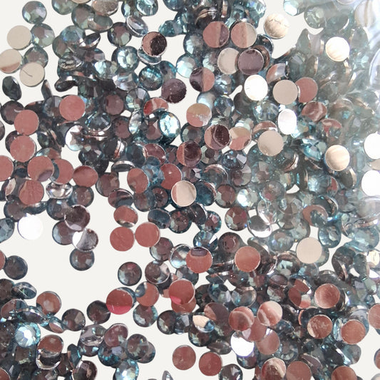 Acryl Strass Steentjes Lichtblauw 3mm