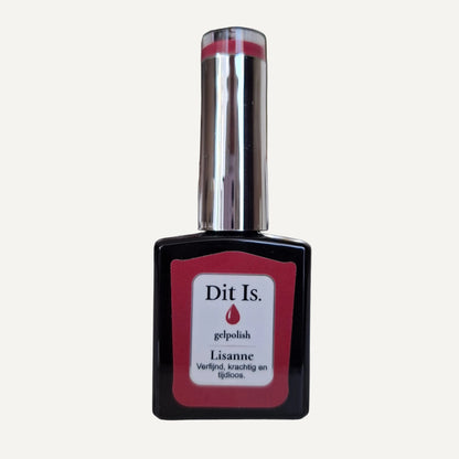 Dit Is. Gelpolish Lisanne – Diep Framboosrood | 15 ml