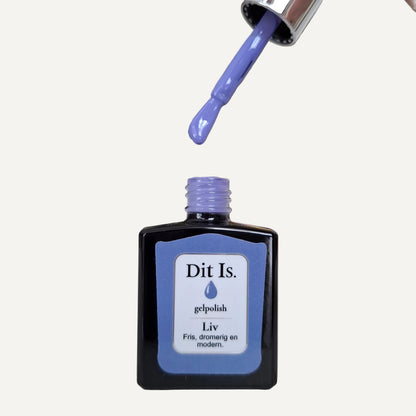 Dit Is. Gelpolish Liv – Fris Blauwpaars | 15 ml