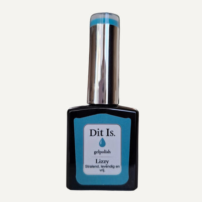 Dit Is. Gelpolish Lizzy – Diep Petrolblauw | 15 ml