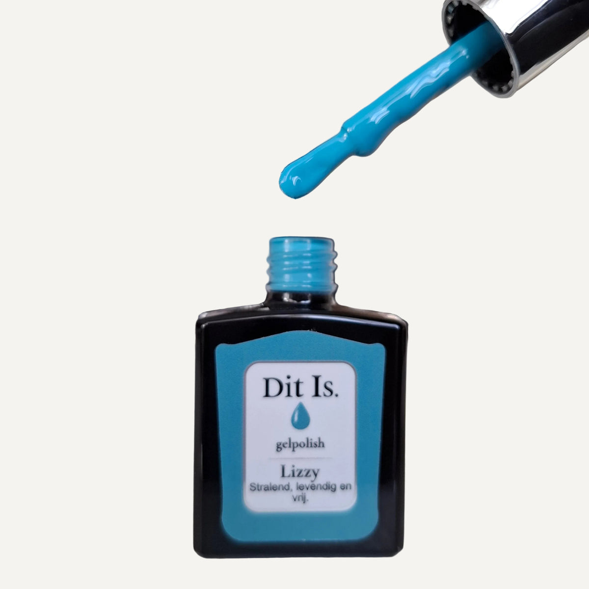 Dit Is. Gelpolish Lizzy – Diep Petrolblauw | 15 ml