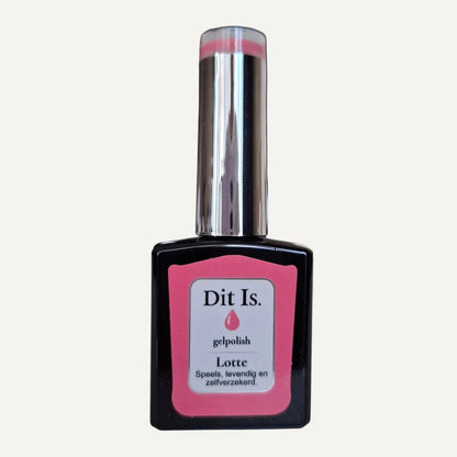 Dit Is. Gelpolish Lotte – Helder Roze | 15 ml