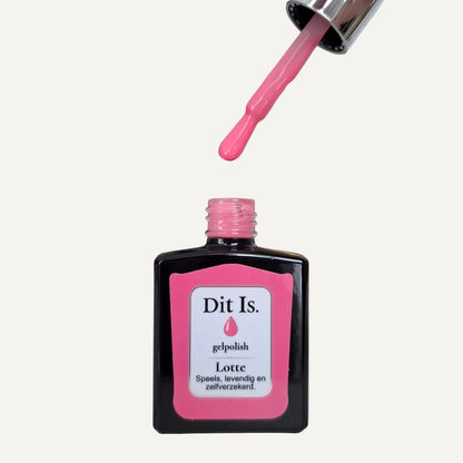 Dit Is. Gelpolish Lotte – Helder Roze | 15 ml