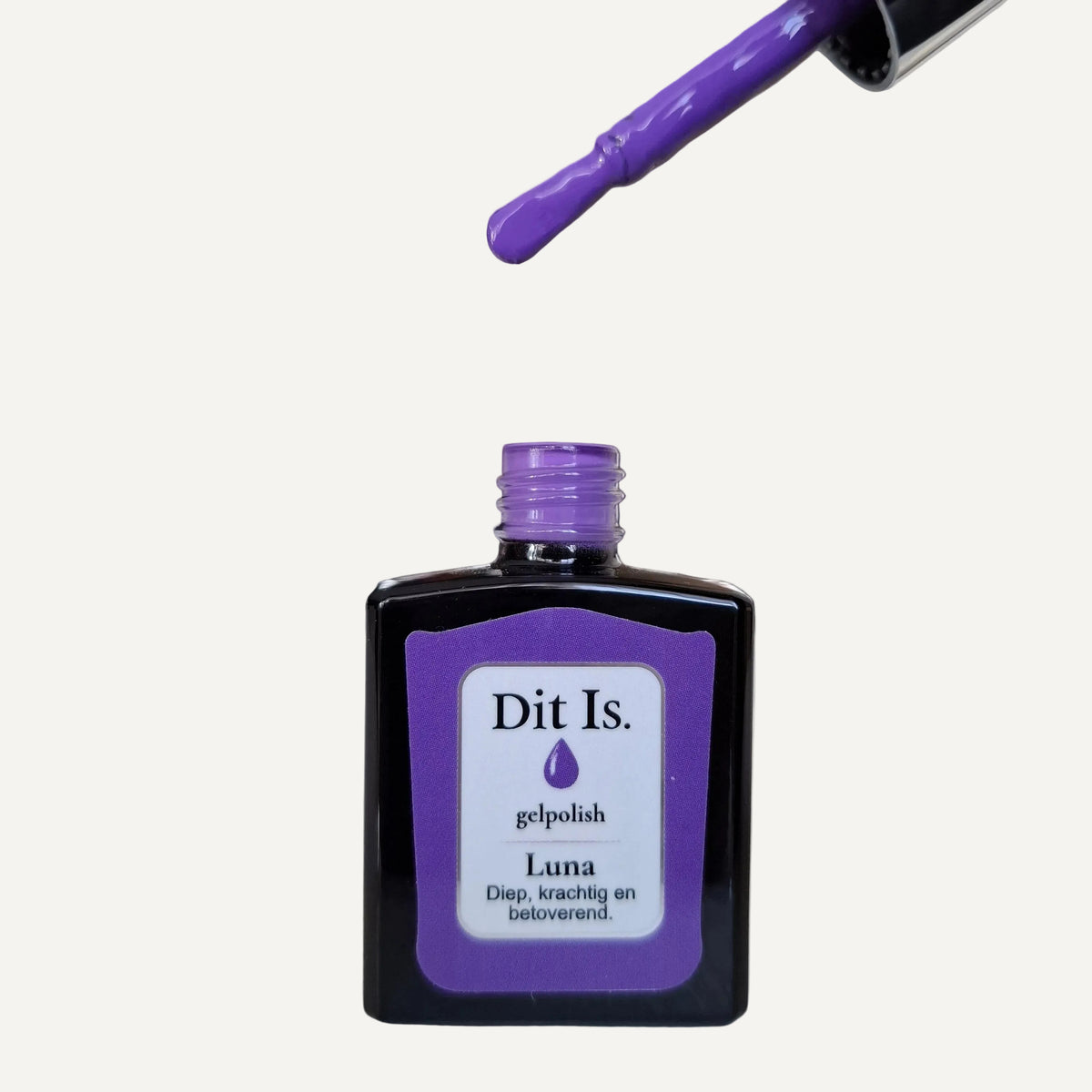 Dit Is. Gelpolish Luna – Diep Auberginepaars | 15 ml
